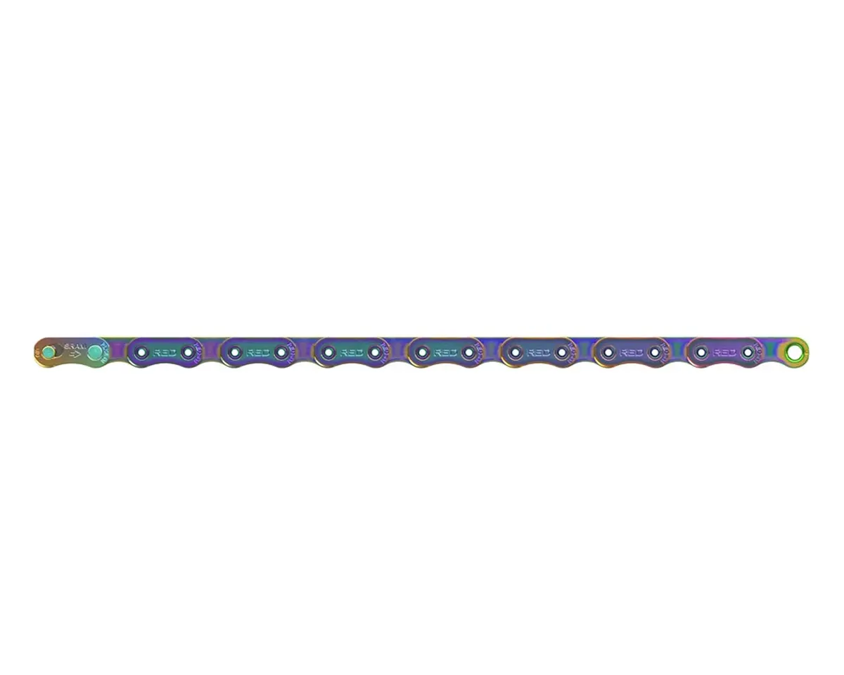 Sram Red Axs D1 Flattop Chain 120L Rainbow 1