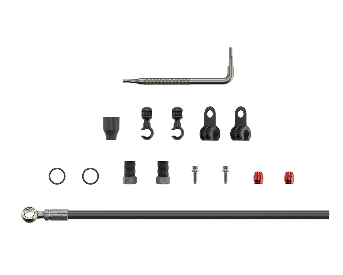 Sram Disc Brake Hose Kit - Silver Banjo, 2000Mm 1