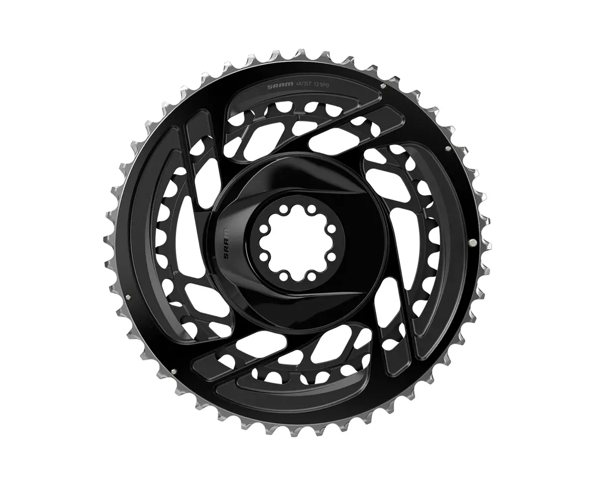 Sram Force 2X Chainring Kit - 48/35T, 2X12-Speed, 8-Bolt, Direct Mount, Black, D2 1