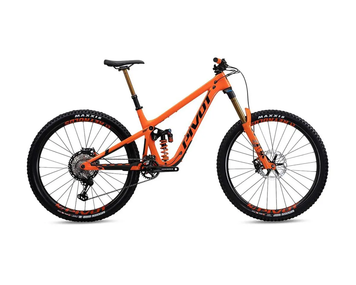 2021 Pivot Firebird Pro Xt Coil Shock Carbon Wheel Orange Xl 1