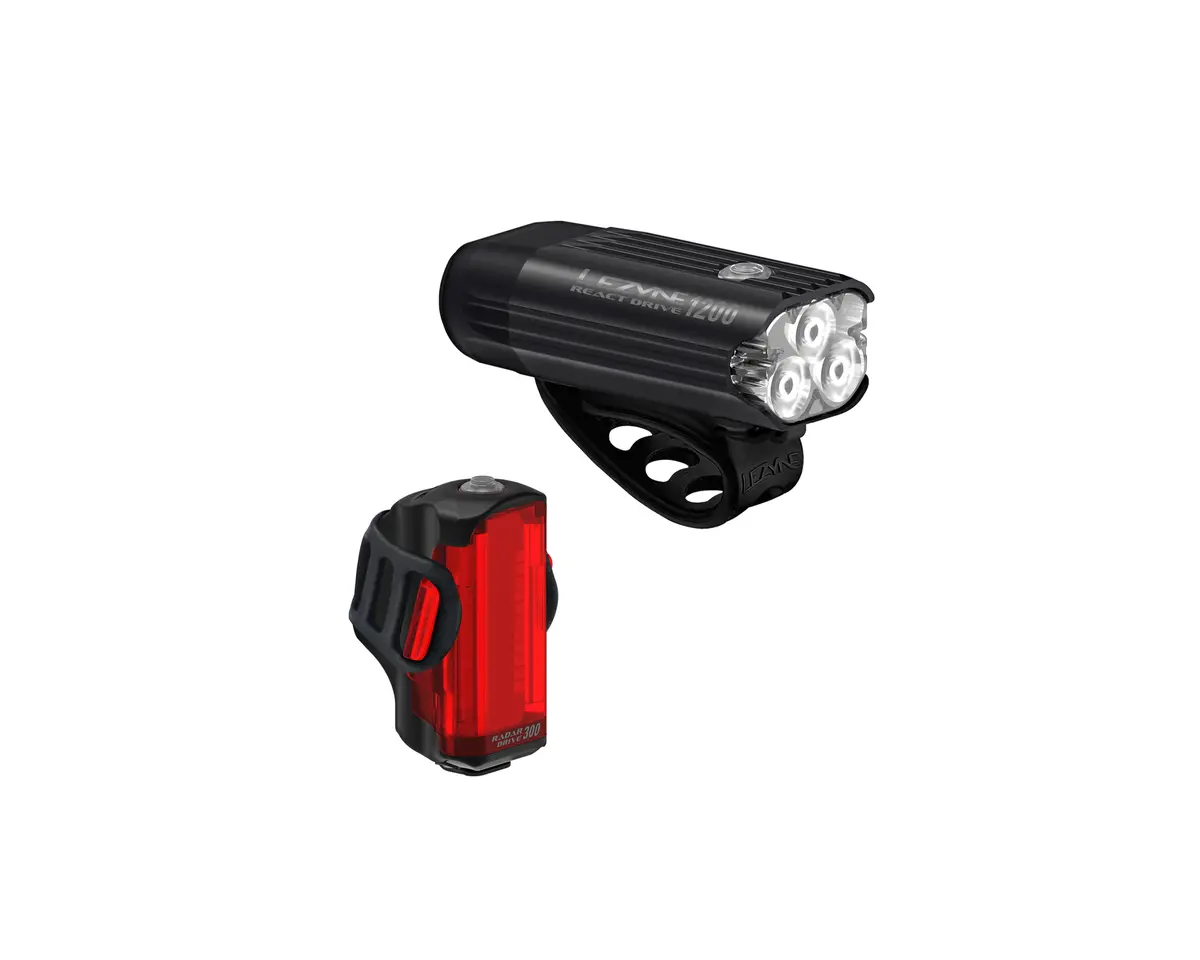 Lezyne Radar React System - Front & Rear Set 1