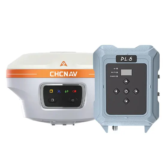 Chcnav I85 W/ Dl8 Base Kit - Gnss Receiver With Sma Whip Antenna 1