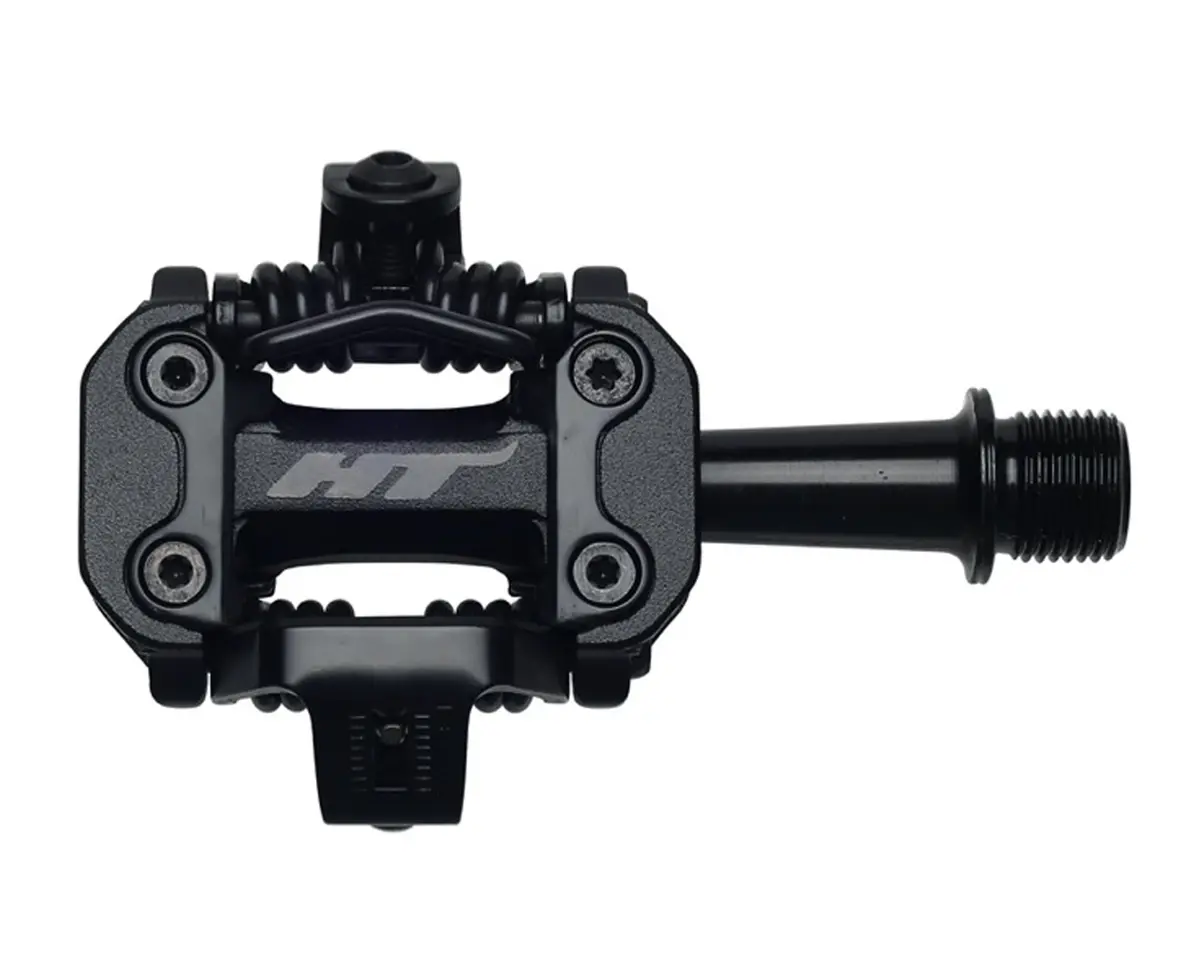 Ht M2 Clipless Pedals Crmo Stealth Black 1