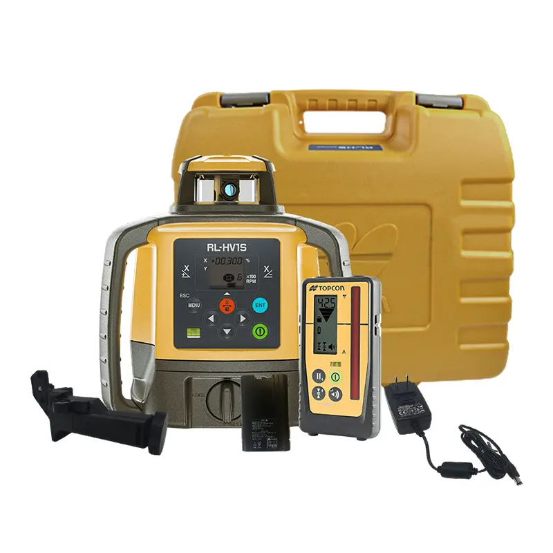 Topcon Rl-Hv1s Single Grade Rotating Laser (Rechargeable Premium - Ls100d Receiver) 1