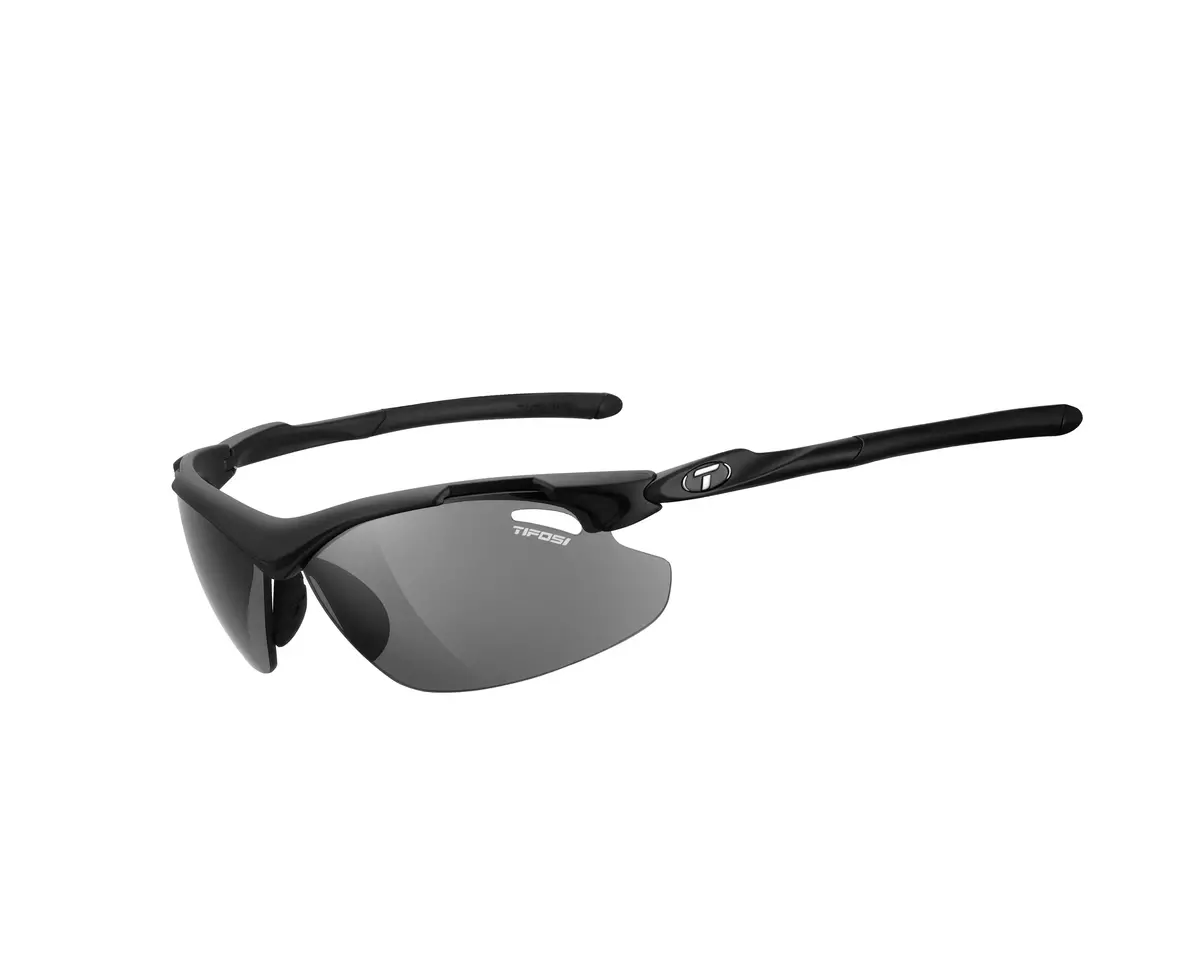 Tifosi Tyrant 2.0 - Matte Black (Smoke/Ac Red/Clear Lenses) 1