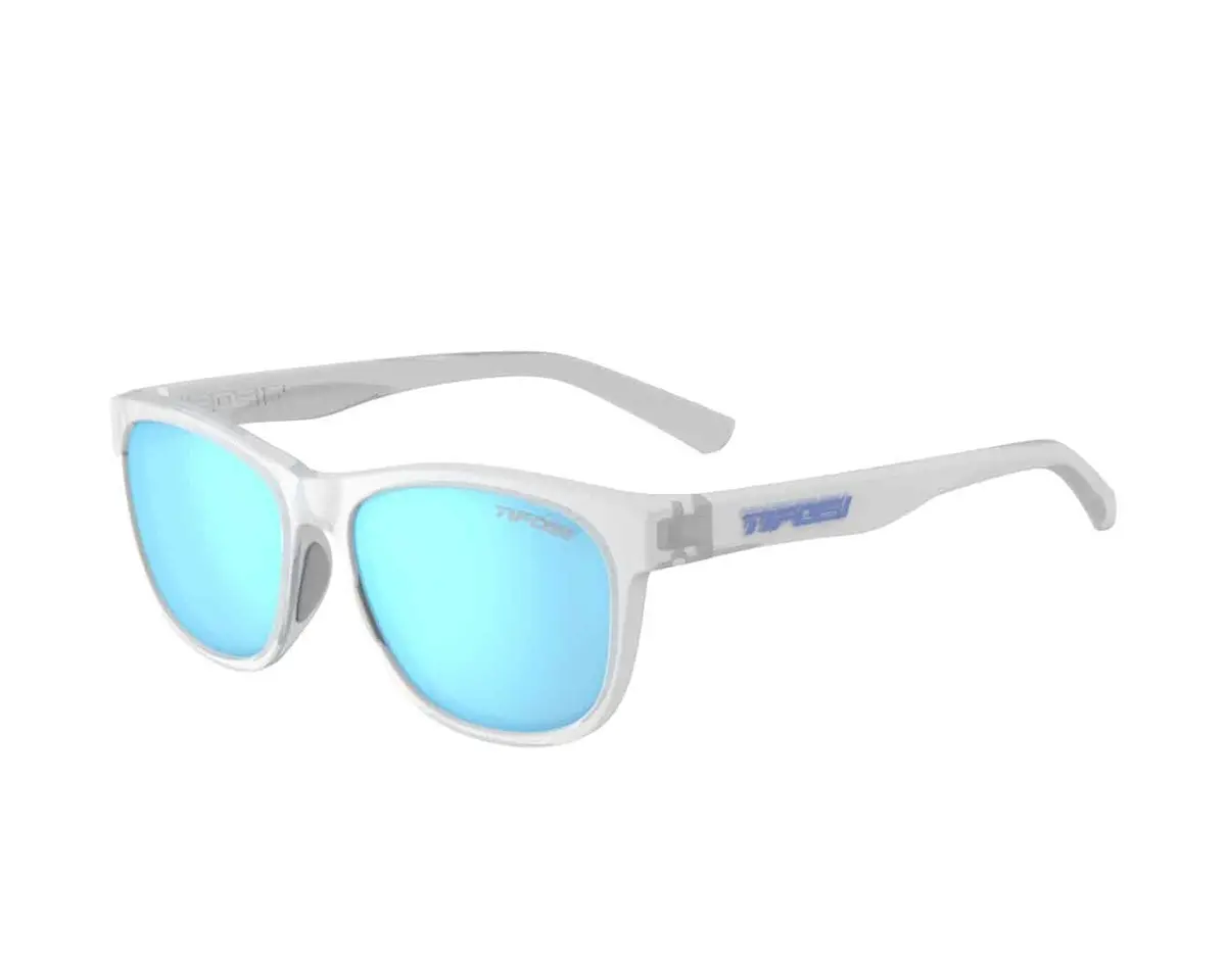 Tifosi Swank - Satin Clear (Clarion Blue Polarized) 1