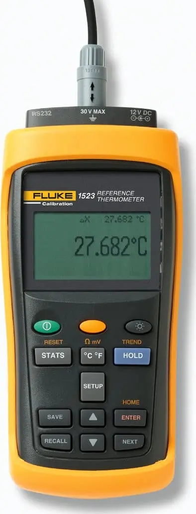 Fluke Probe, Custom, Prt 25 Ohm, 1/4 In By 24 In 1