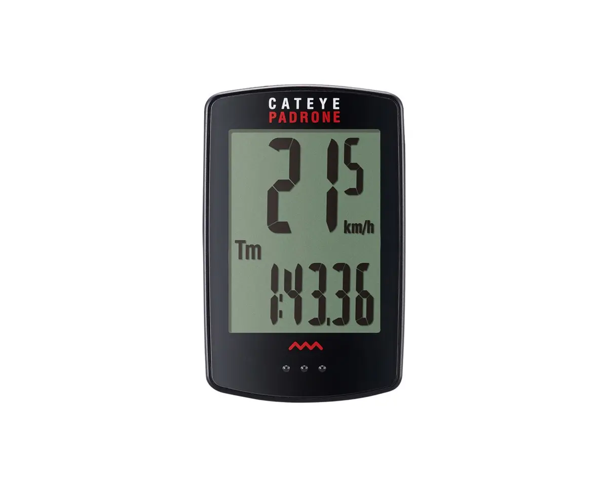 Cateye Padrone Bike Computer - Wireless Black 1