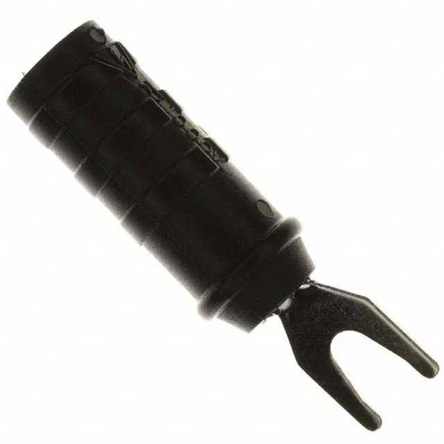 Fluke Pomona 1614A Insulated Spade Lug/Jack (Black / Red) (Item No. 1939815, 1939826) 1