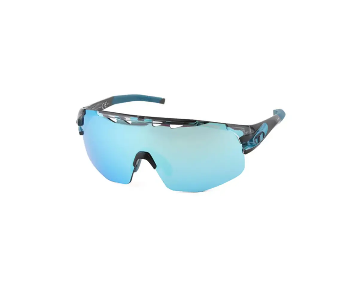 Tifosi Sledge Lite - Crystal Smoke (Clarion Blue/Ac Red/Clear) 1