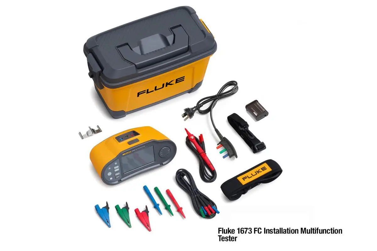 Fluke 1673 Fc Installation Multifunction Tester 2