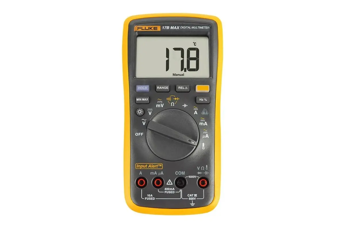 Fluke Flk-17B Max-01/Apc Upgraded 17B+ With Input Alert And 4Mm Test Leads 1