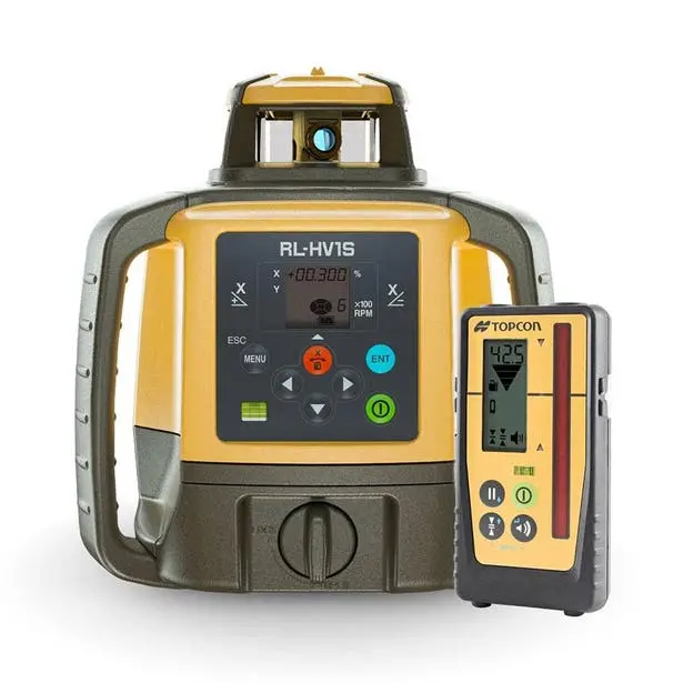 Topcon Rl-Hv1s Single Grade Rotating Laser (Rechargeable Premium - Ls100d Receiver) 2