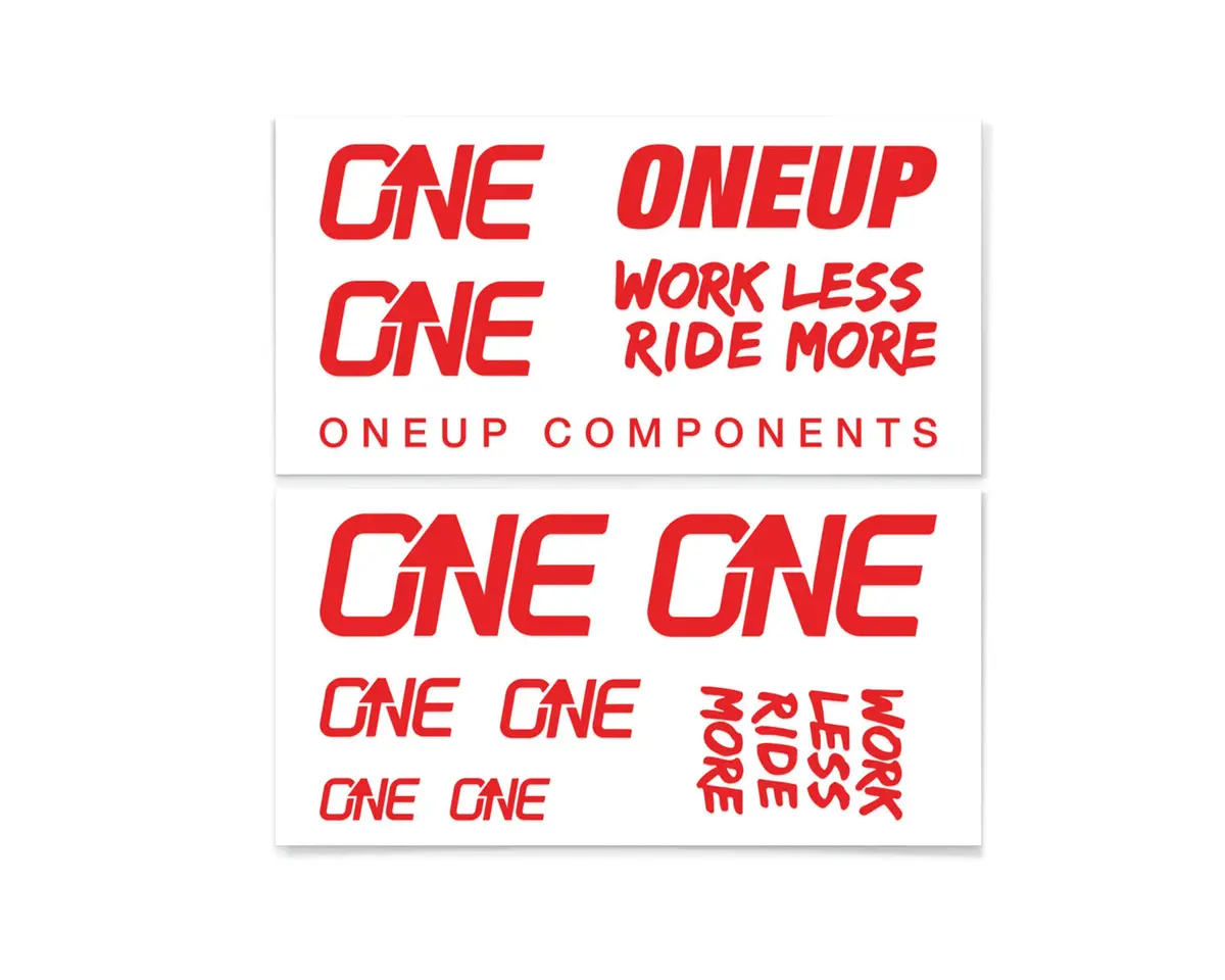 Oneup Decal Kit Hb - Red 1