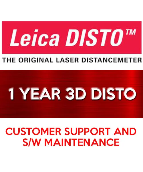 Leica 1 Year 3D Disto Customer Support And S/W Maintenance 1