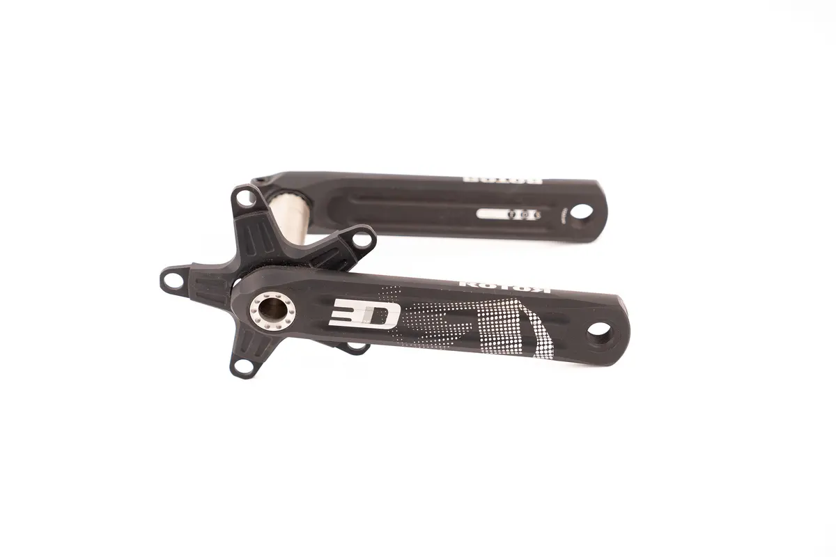 Rotor 3D Crankset Steel Road 172.5 Bcd 110X5 Blk/Blk 1