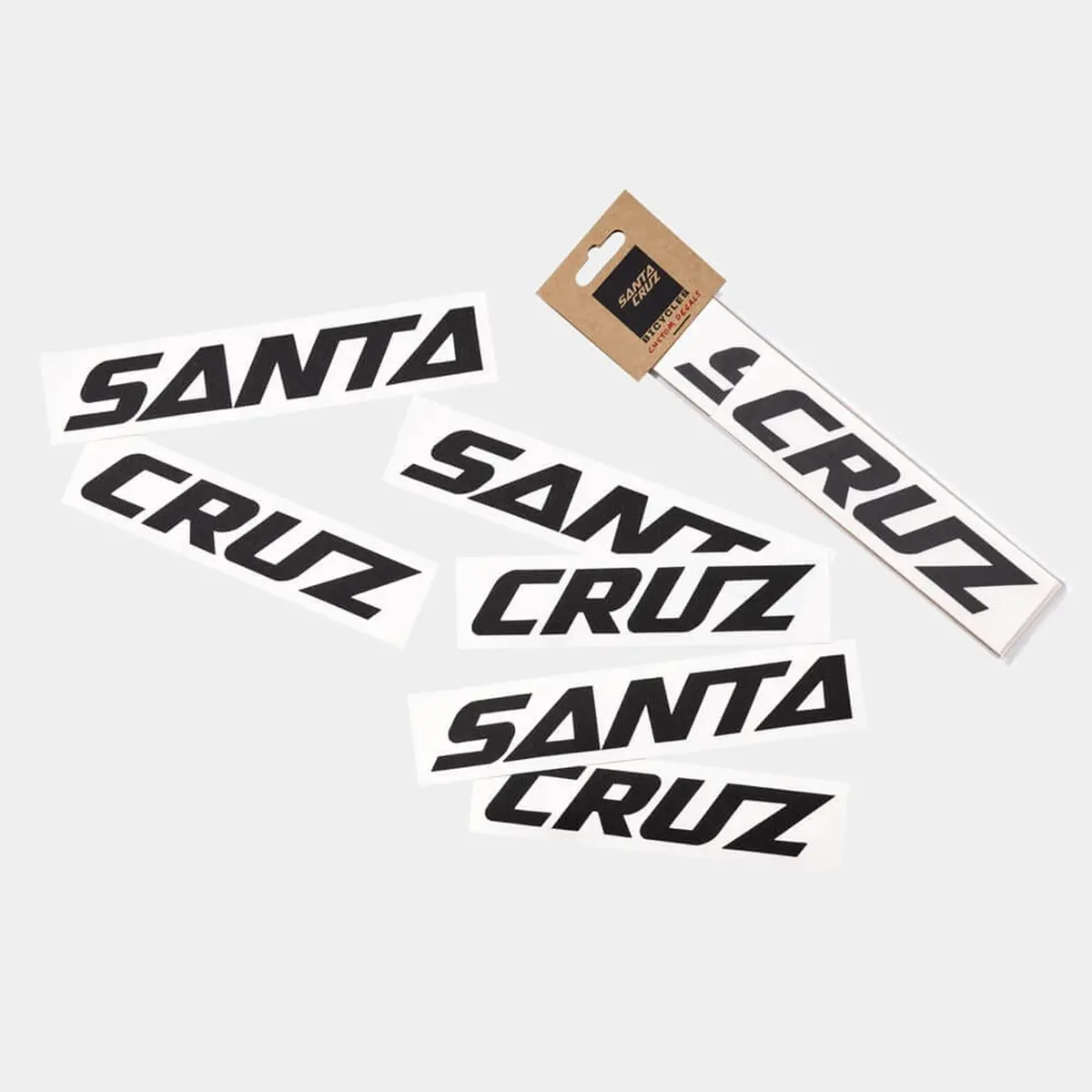 Santa Cruz Custom Downtube Decal Blk 1