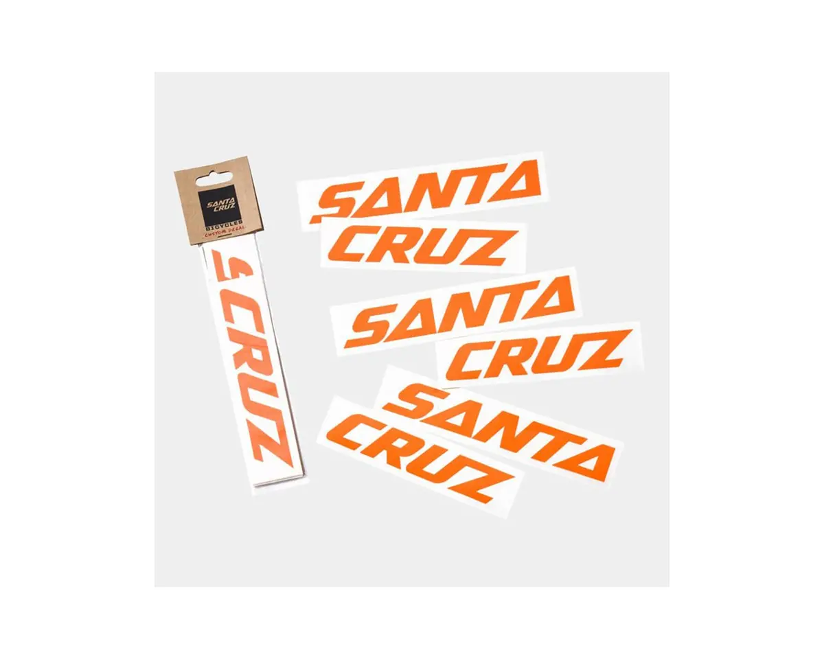 Santa Cruz Custom Downtube Decal Org 1