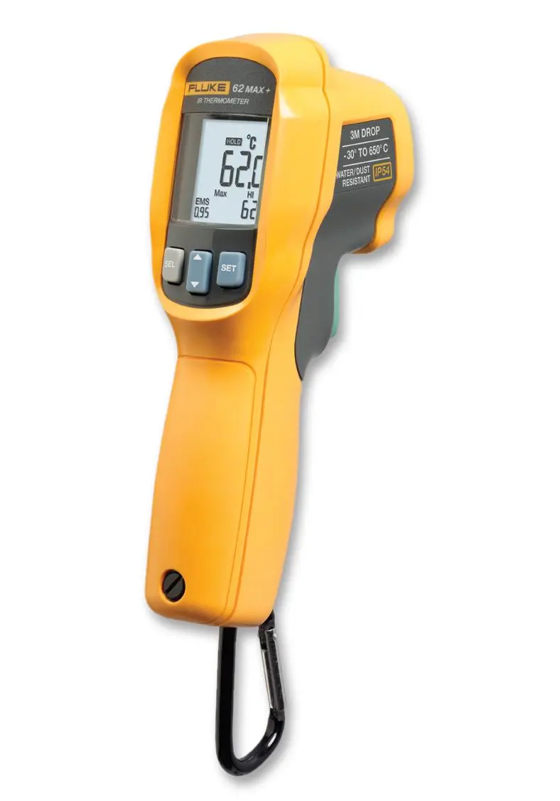 Fluke 62 Max+ Handheld Infrared Laser Thermometer 1