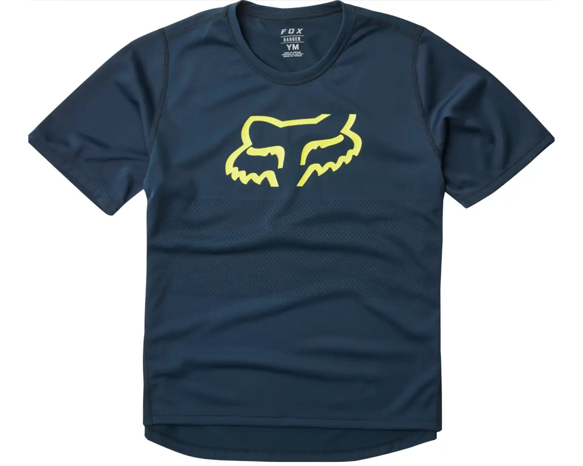 Fox Ranger Jersey Ss Navy Youth Sm 1