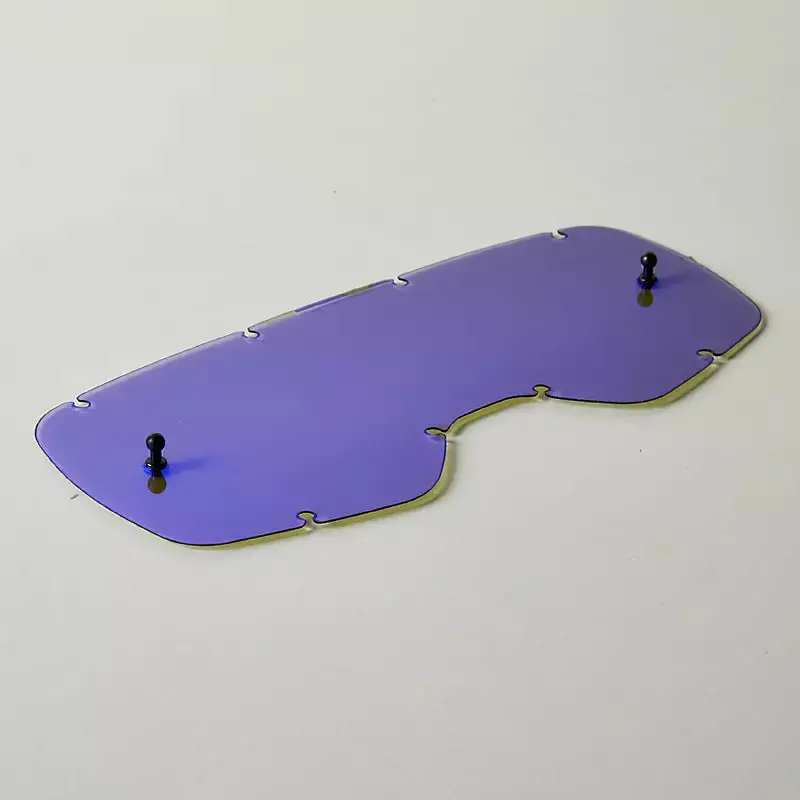 Fox Y-Airspace/Main Mx20 Chrome Lexan Lens 1
