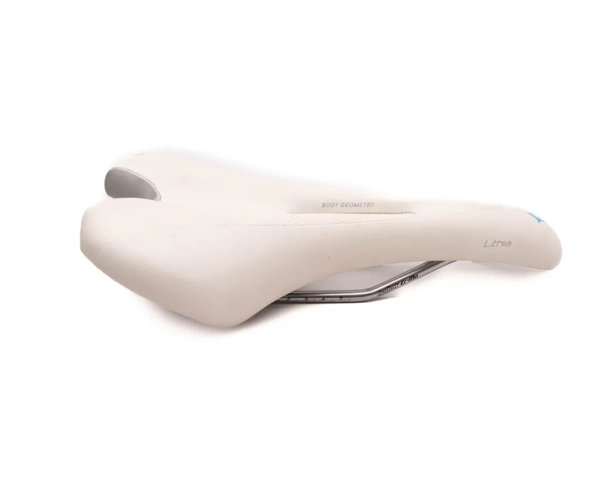 Specialized Lithia Comp Gel Saddle Women White 143Mm (New Other) 1