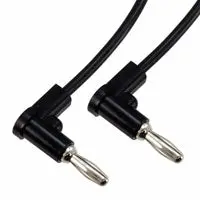 Fluke Pomona 2864-24  Banana Plug Patch Cord (Black, Red) (Item No. 1926421, 1926439) 1