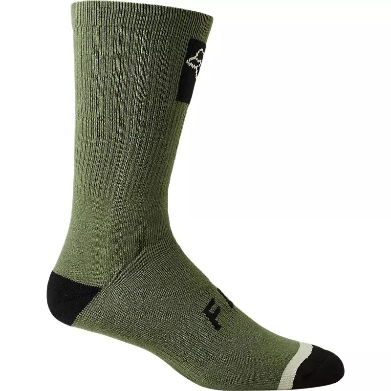 Fox 8" Defend Crew Sock 7