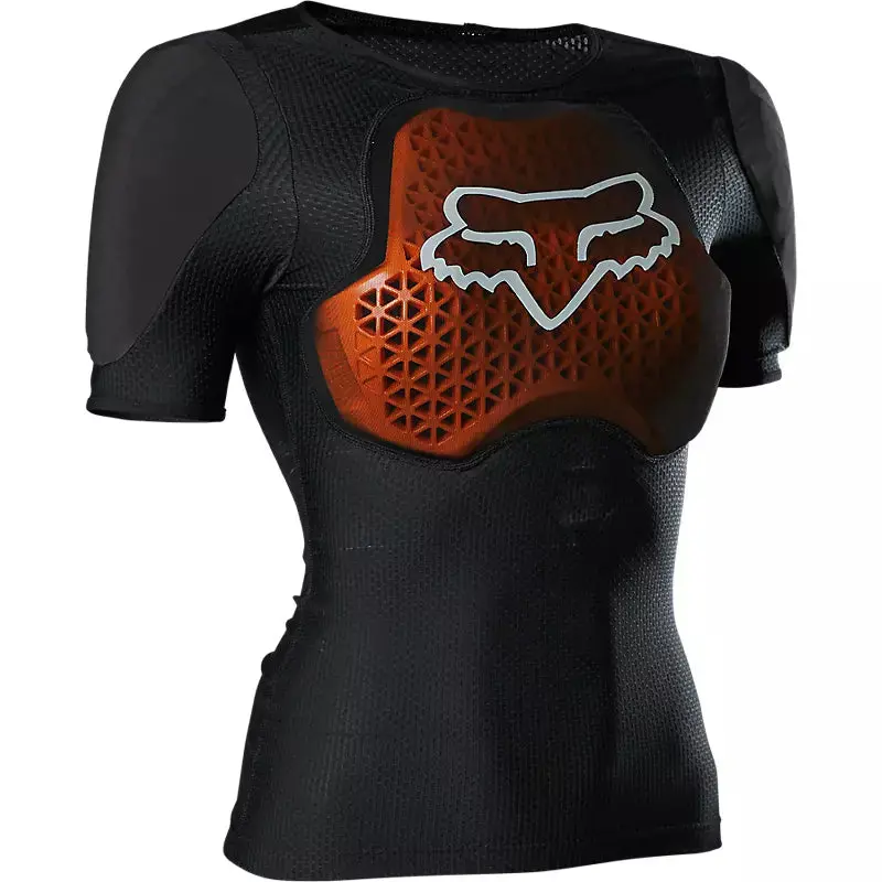 Fox Women's Baseframe Pro Ss Blk 1