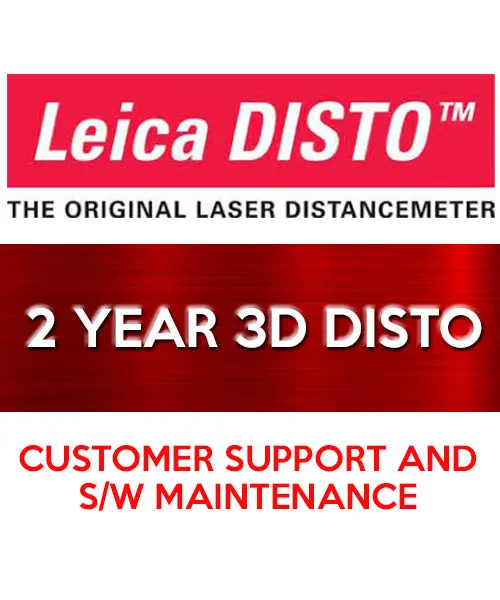 Leica 2 Year 3D Disto Customer Support And With Maintenance 1