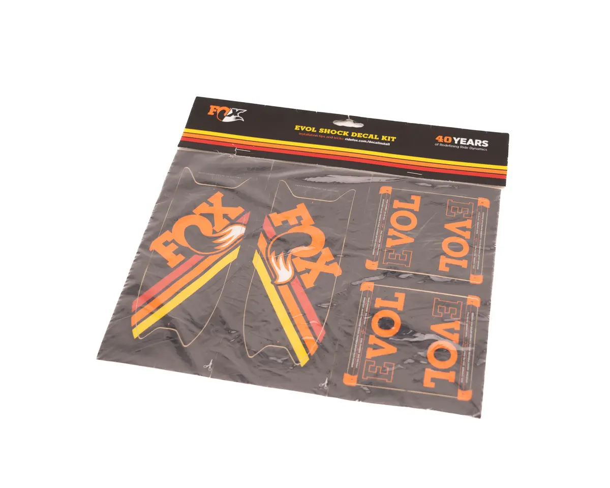 Fox Shox Decal 2015 Am Heritage Evol Kit Org 1