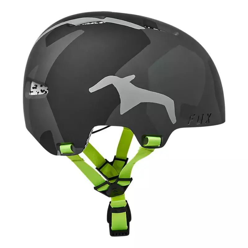Fox Racing Youth Flight Pro Helmet Runn - Black/Yellow Os 1