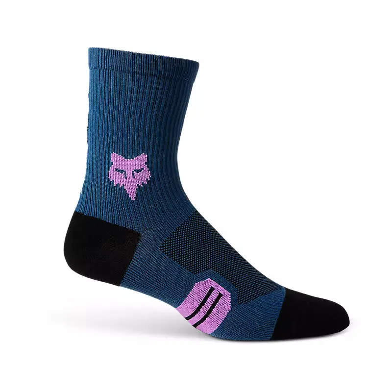 Fox W 6" Ranger Sock Ts57 Drk Slt 1