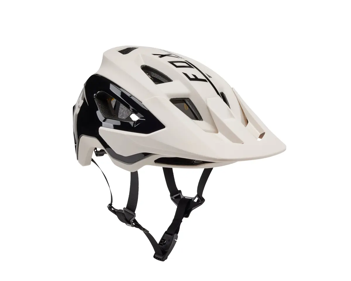 Fox Speedframe Pro Helmet Blocked Vintage White 1