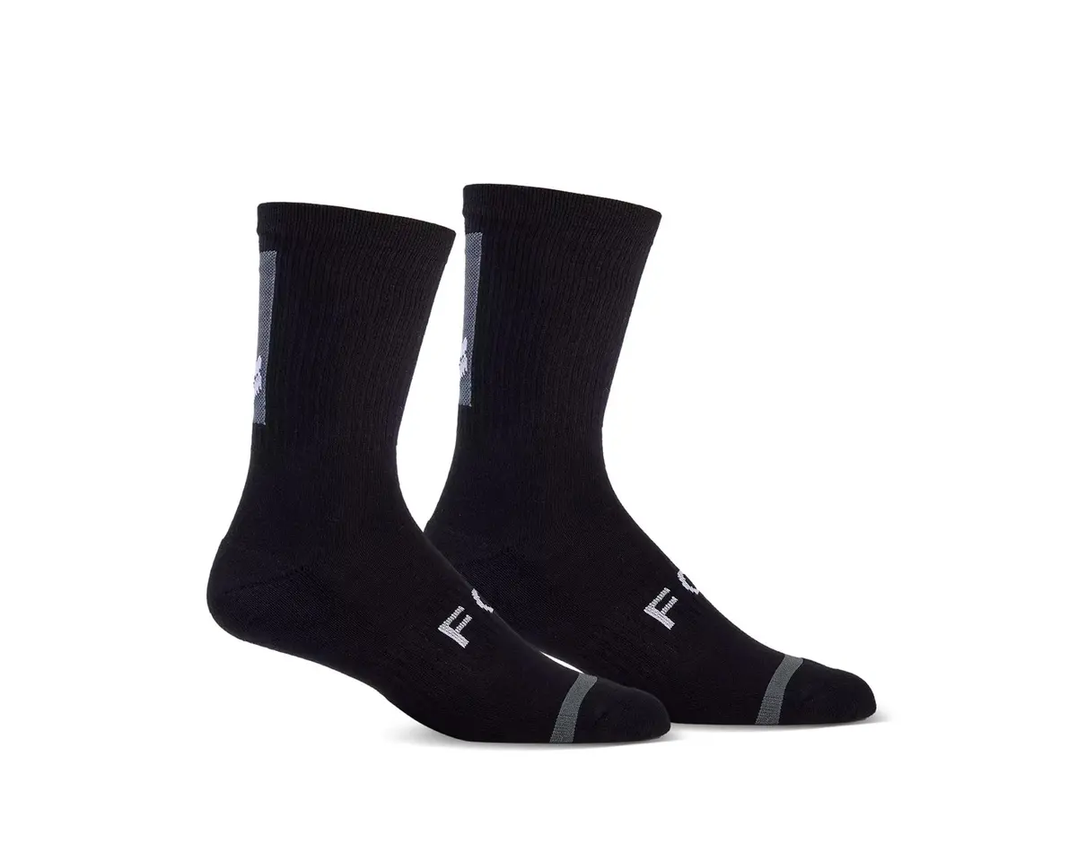 Fox 8" Defend Sock Black 1