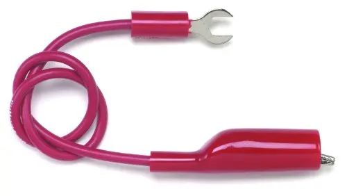 Fluke Pomona 1960-36 Alligator Cl/Spade Lug (Black / Red) (Item No. 1937760, 1937772) 1