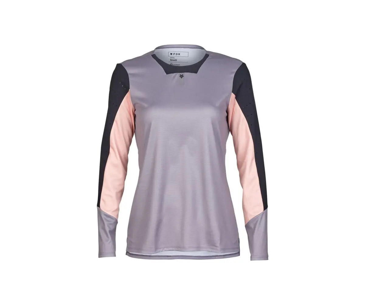 Fox Womens Defend Ls Jersey Stone 1