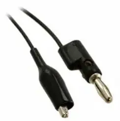 Fluke Pomona 3220-24 Mini Cl/Banana Plug(Black, Red) (Item No. 1928237, 1928243) 1