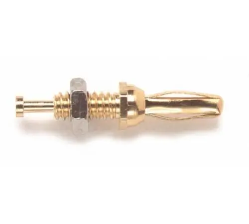Fluke Pomona 4513 Miniature Banana Plug, 4-40 X .48" Screw With Solder Turret 10/Pk (Item No. 1918553) 1