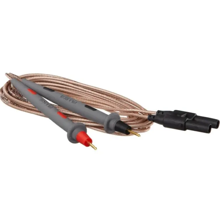 Fluke 2X4 Wire Ohms 1000V Test Lead 7Ft For Excellent Resolution And Accuracy 1