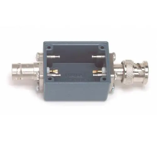 Fluke Pomona 3752 Shielded Box, Miniature (1.50" X 1.13" X .88") With Bnc (M & F) Blue Enamel, With Cover (Item No. 1632346) 1