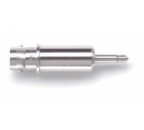 Fluke Pomona 3837 Bnc (F) To Two Conductor 0.14 In (3.58 Mm) Dia. Tini Plug (Item No. 1924380) 1