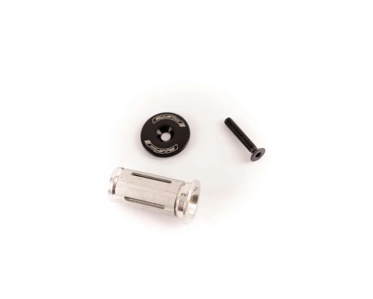 Fsa Steer Tube Compression Plug And Top Cap Blk 1