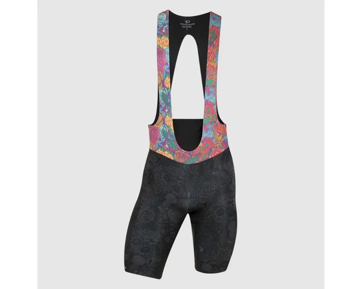 Pearl Izumi Expedition Pro Bib Short Ltd Ed Grateful Dead Rambler Blk Prism 1