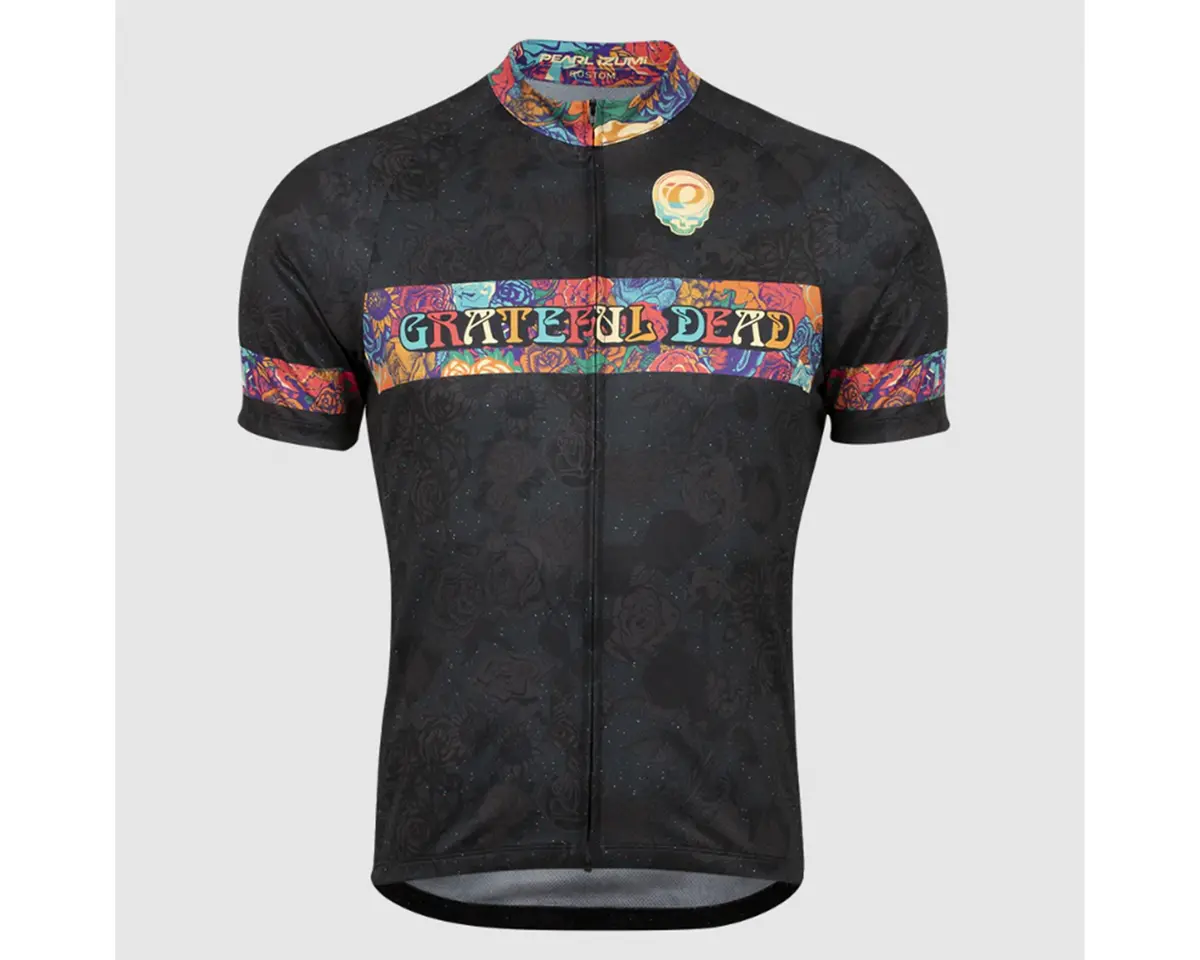 Pearl Izumi Classic Jersey Ltd Ed Grateful Dead  Rambler Blk Stripe 1
