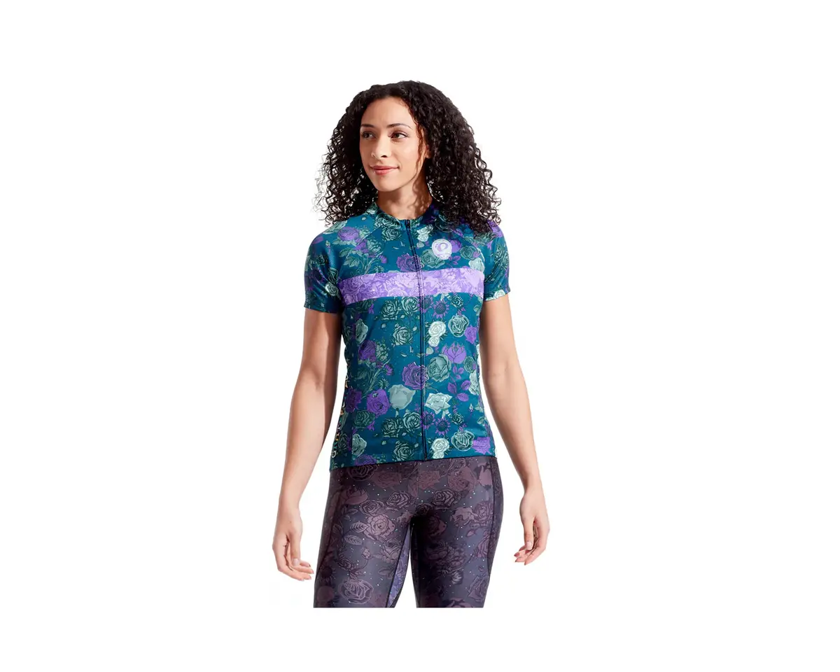 Pearl Izumi Classic Jersey Wmns Ltd Ed Grateful Dead Rambler Ocn Blu 1