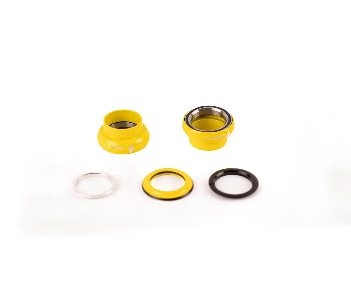 Origin8 Threadless Headset 1-1/8 Yel-Pc 1