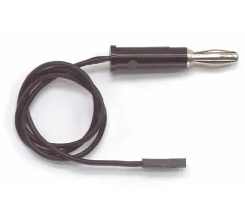 Fluke Pomona 4771 Banana Plug/.025 Sq Receptacle (Black / Red) 1