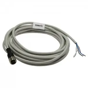 Dimetix 500205 Sensor Cable, 5M, A-Coded, 5 Cable, Female 1