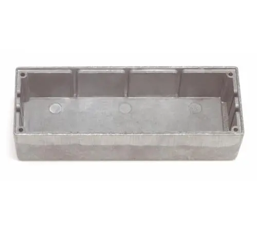 Fluke Pomona 5255 Shielded Box, Size J (4.25" X 1.50" X 1.06") Unfinished, With Cover (Item No. 1910960) 1